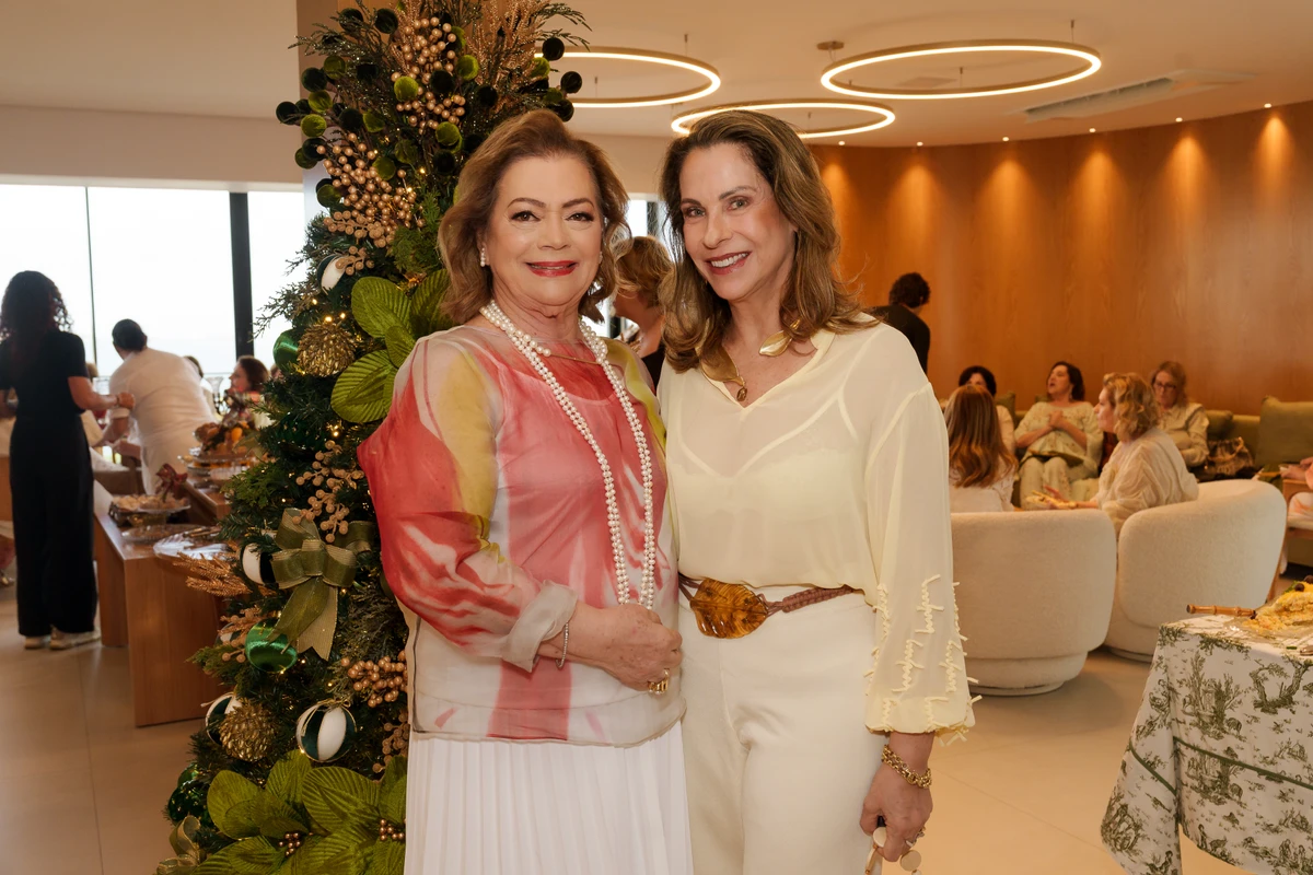 Helvia Abaurre e Glaucia Baião