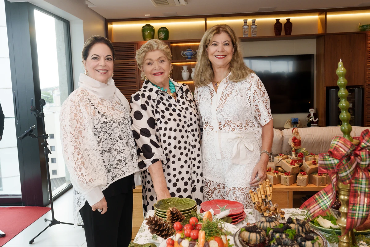 Leticia Pernambuco, Regina Pagani e Valéria Nemer