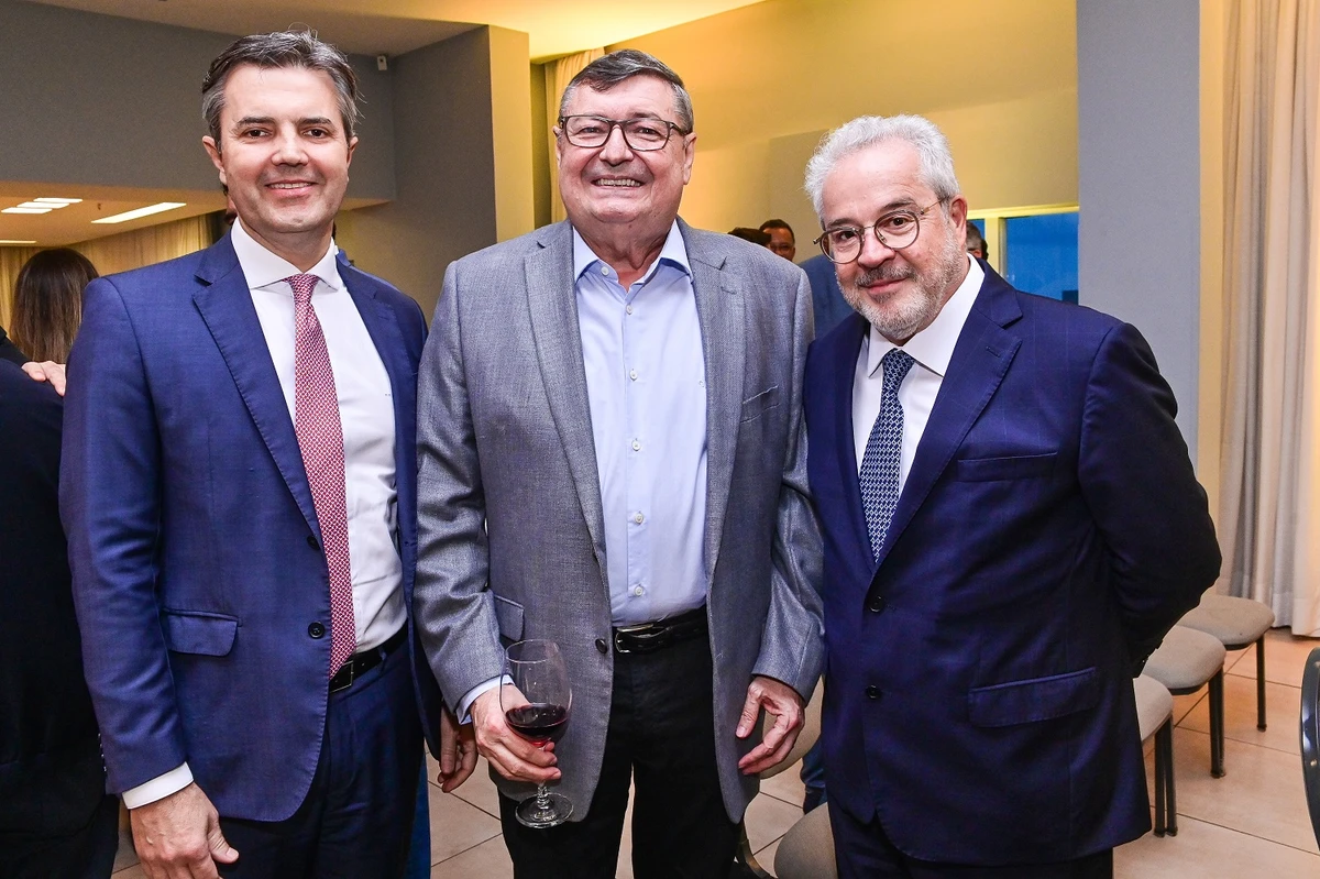 Marcelo Melo, Jorge Luiz Nicchio e Marco André Dunley Gomes