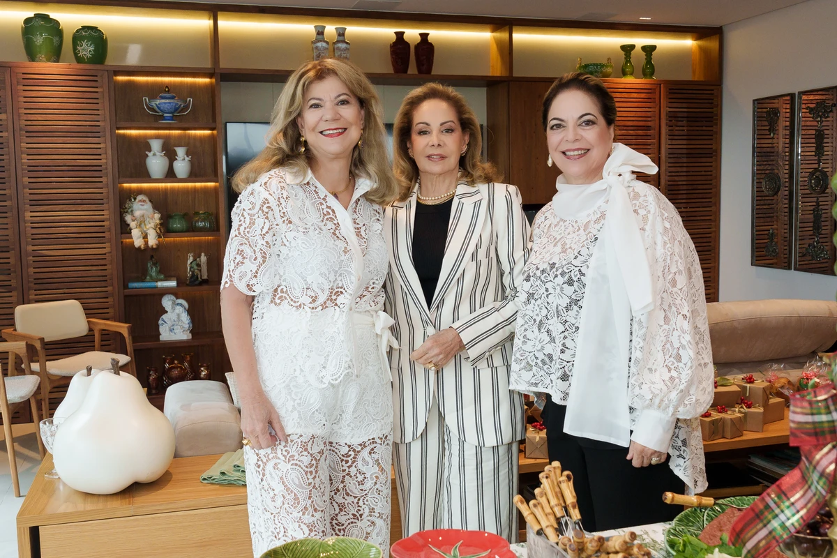 Valéria Nemer, Vera Zanol e Leticia Pernambuco