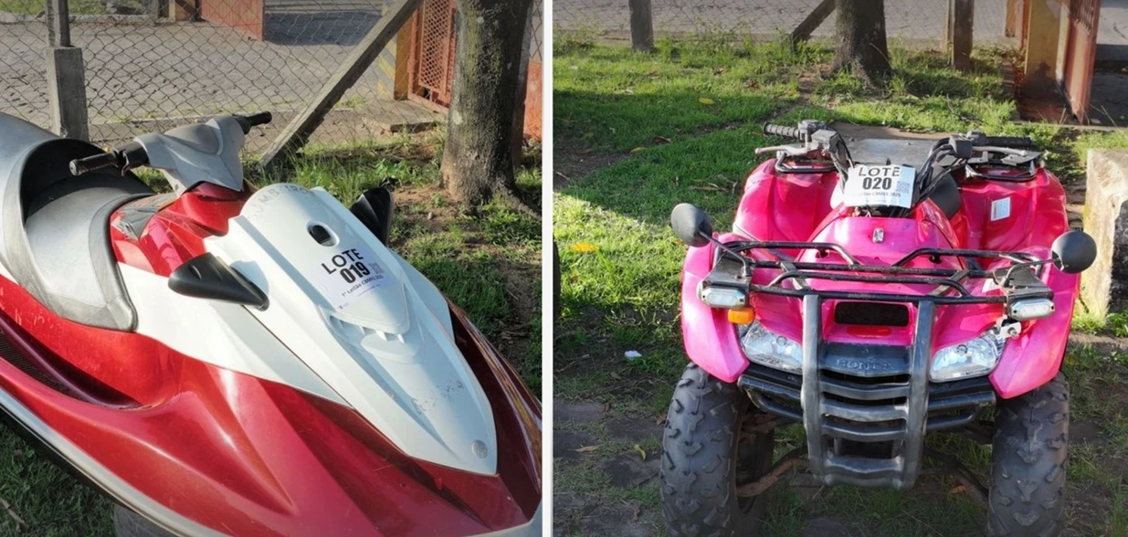 Os lances mínimos variam de R$ 100,00 — para lotes de sucatas — até R$ 75.500,00; veja como participar