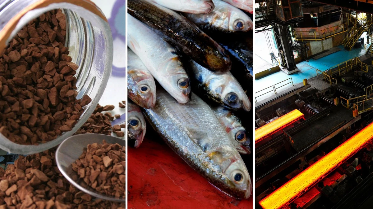 Café solúvel, pescado e aço ainda são tarifados pelos Estados Unidos