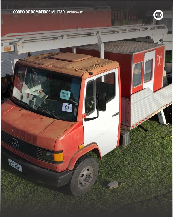 CBMES realiza leilão de veículos e bens inservíveis no dia 29 de novembro por Divulgação | CBMES