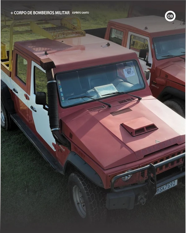 CBMES realiza leilão de veículos e bens inservíveis no dia 29 de novembro por Divulgação | CBMES