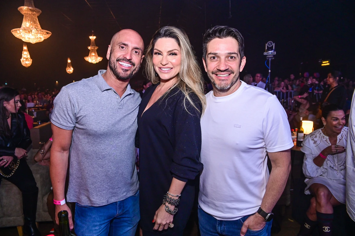 Francis Rocha, Eliane Bianchi e Marcelo Braga