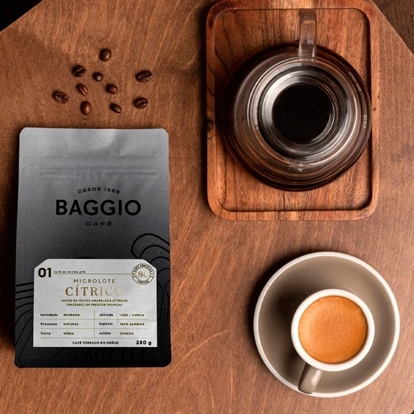 Novo microlote de cafés especiais da marca Baggio Café