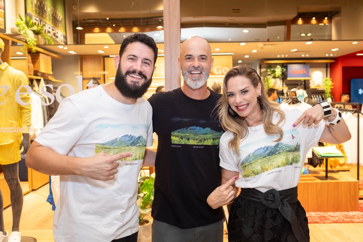  Ricardo Lobato recebeu Pedro Paulo Moyses e Flavinha Mendonça