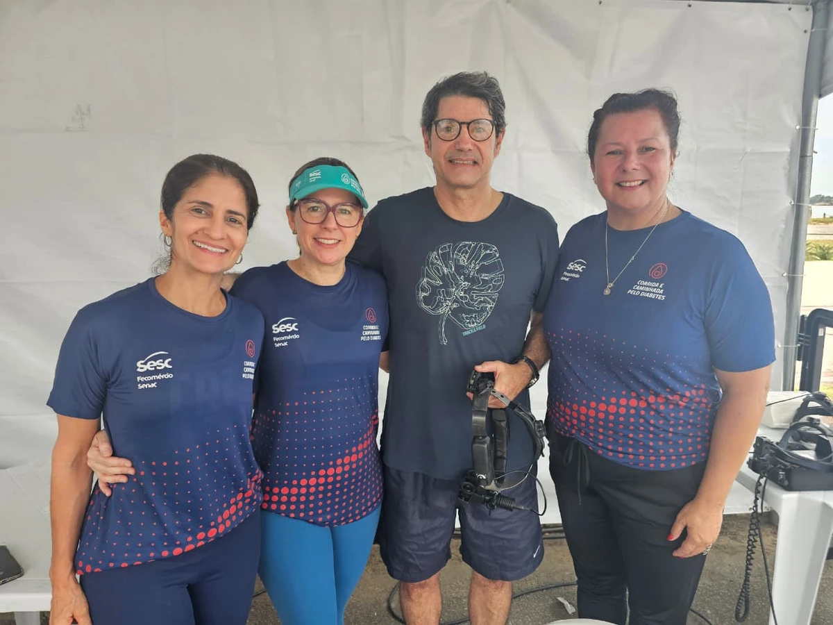 2ª edição da Corrida e Caminhada pelo Diabetes, promovida pelo Sesc Espírito Santo, em parceria com a Sociedade Brasileira de Diabetes – Regional ES (SBD-ES)