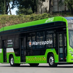 Com modelos elétricos, híbridos, a gás veicular e sobre trilhos, empresa tem diversificado portfólio de veículos para oferecer mais soluções sustentáveis; fábrica em São Mateus é um dos polos onde a marca está desenvolvendo novas tecnologias