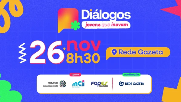O evento Diálogos: Jovens que Inovam busca inspirar estudantes do ensino médio a transformar ideias em oportunidades e fortalecer políticas voltadas à juventude. O encontro é aberto ao público e com vagas limitadas.