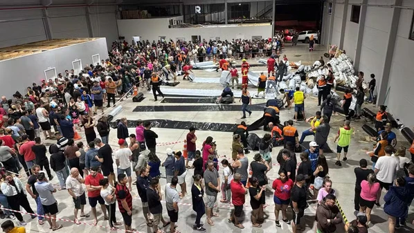 Segundo a Defesa Civil, 37 mil pessoas foram afetadas em Erechim no último domingo (23), mais de um terço dos 105 mil moradores