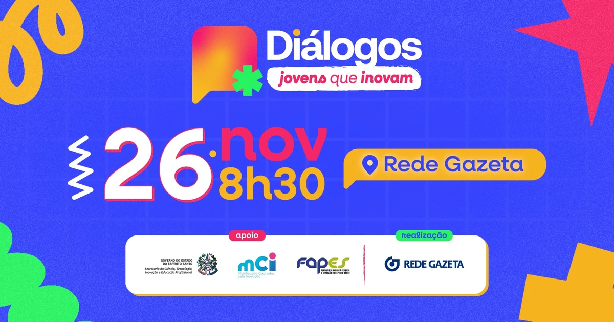 Com formato de painel dinâmico, o Diálogos: Jovens que Inovam busca inspirar o protagonismo juvenil e fortalecer políticas públicas conectadas às reais necessidades da nova geração.
