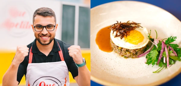 Diego Menezes, finalista do reality Que Apetite!  