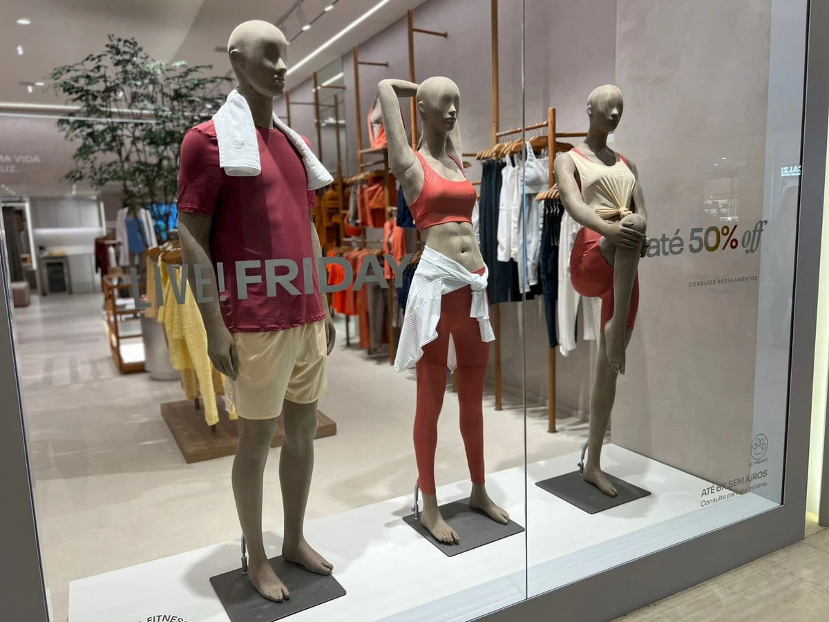 Live!: até 50% de desconto em itens selecionados.  por Shopping Vitória/Divulgação