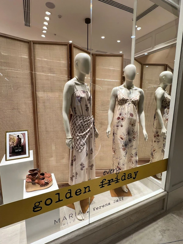 Maria Filó: itens da coleção Verão 26 com até 30% de desconto. por Shopping Vitória/Divulgação