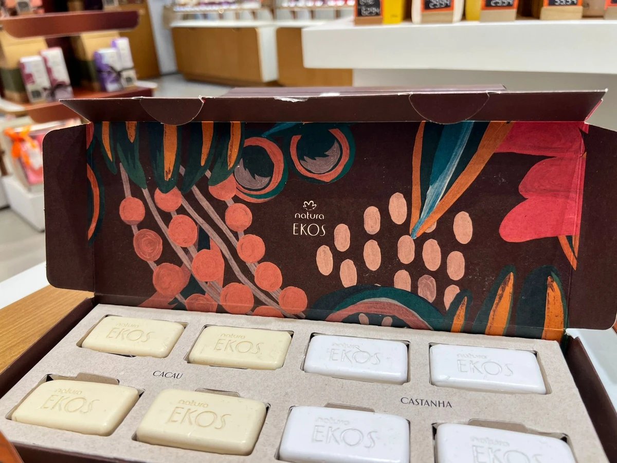 Natura: produtos com até 50% de desconto. por Shopping Vitória/Divulgação