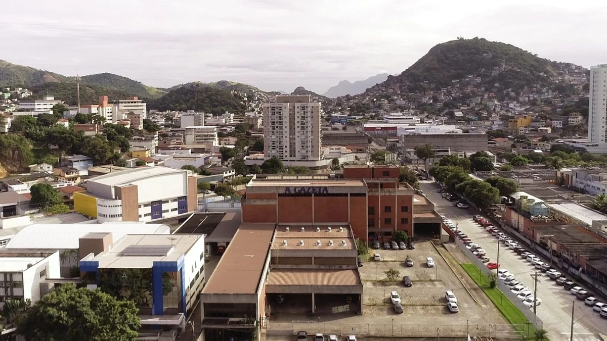 Prédio do antigo parque gráfico de A Gazeta