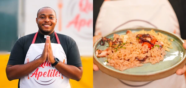 Ramon Santos, finalista do reality Que Apetite!  