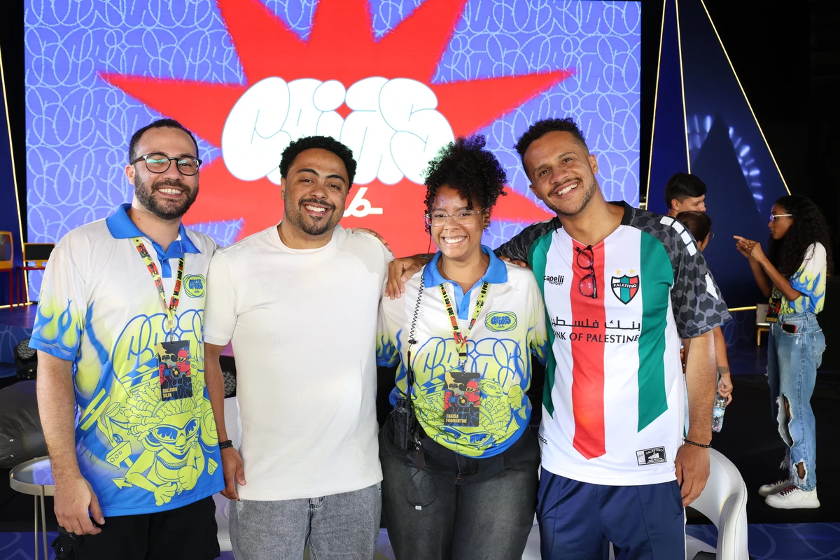 Sullivan Silva, Ryan Gouveia, Thaísa Formentini e Thiago Souza na sexta edição do Festival Crias.Lab