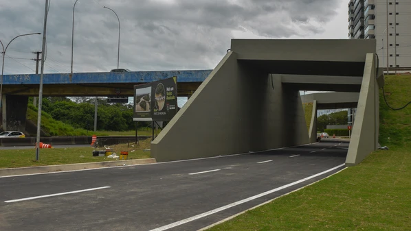 Nova estrutura passa por ajustes de limpeza para ser liberada aos condutores