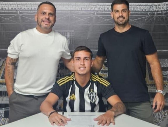Atleta capixaba de apenas 17 anos, Sonny, assina contrato profissional com o Atlético-MG