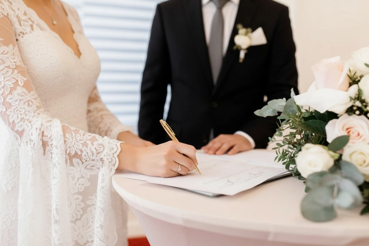 Em 2003, o número de mulheres que optavam por adotar o nome do marido era de 74,8%