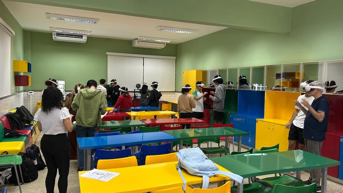 Escolas da rede estadual climatizadas - laboratório