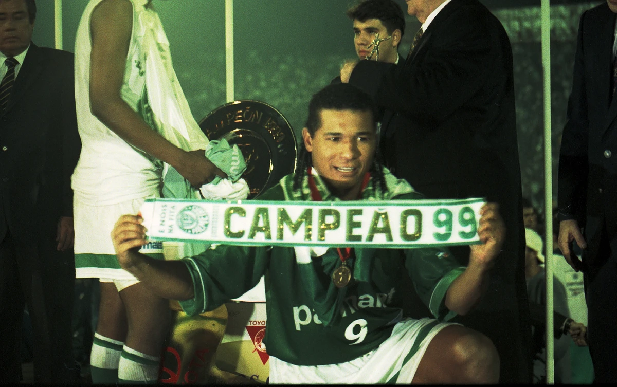 Final da Copa Libertadores de 1999 no Parque Antártica. Palmeiras x Deportivo Cali