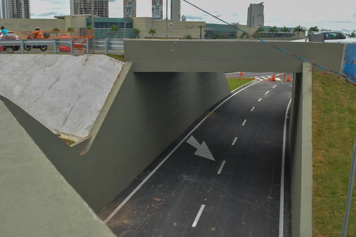 Veja como ficou passagem subterrânea para veículos na Rodovia do Sol por Fernando Madeira