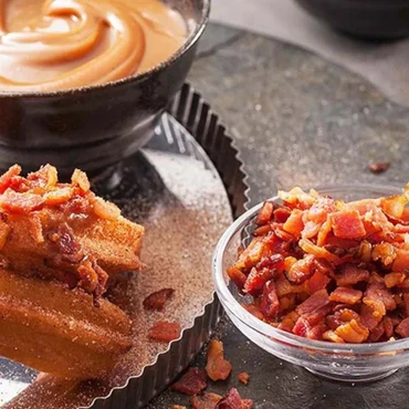 Imagem - Como fazer churros caseiros com doce de leite e um toque de bacon