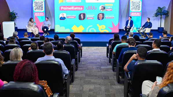 Evento realizado pela Rede Gazeta, nesta quarta-feira (26/11), reuniu diferentes painelistas para conversar sobre inovação, educação e os impactos da tecnologia