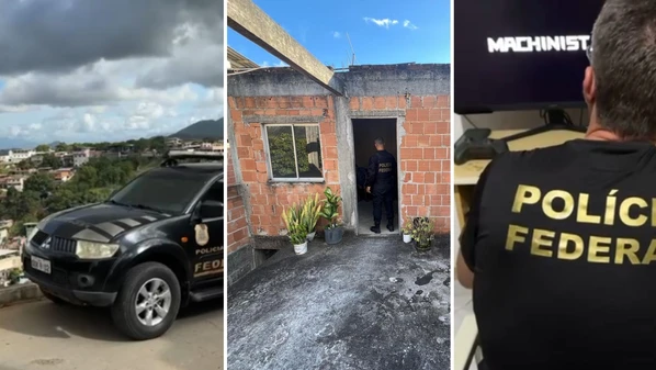 Policiais apreenderam computadores e celulares dos suspeitos em Cachoeiro de Itapemirim, Marataízes e Itapemirim, no Espírito Santo, e em Campos dos Goytacazes, no Rio de Janeiro