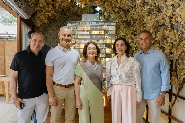 Luiz Guilherme Mazzinni, Hermann Schneider, Ilze Helena Chiabai Couriel e Ivelize Chiabai Arpini, Luiz Cláudio Mazzini