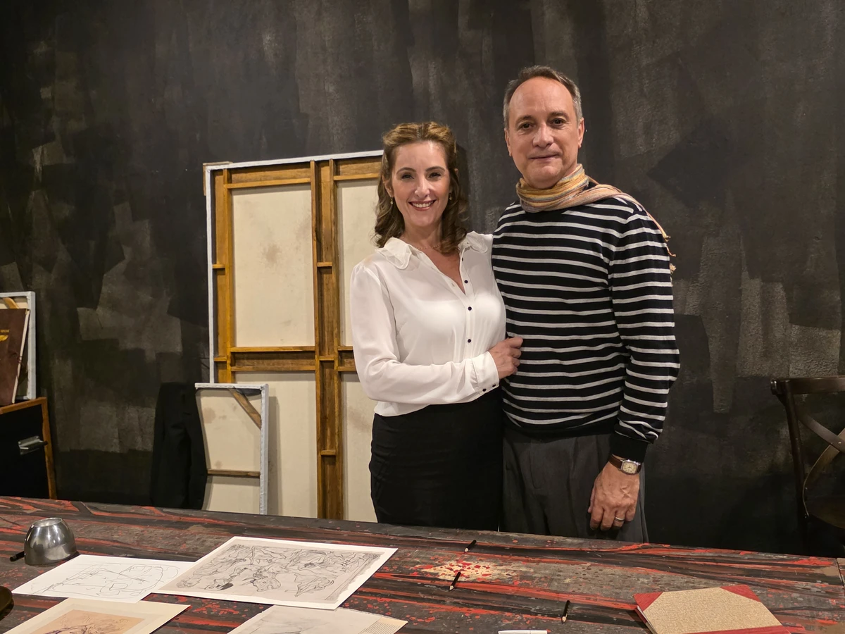 Patricia Pichamone e Sergio Mastropasqua