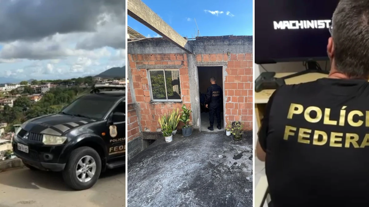 PF prende 3 em 7 operações simultâneas contra abuso infantil no Sul do ES