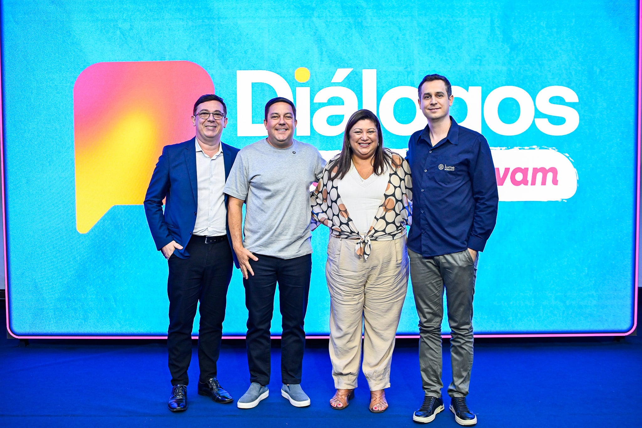 Richardson Schmittel, Bruno Lama, Elaine Silva e Rânik Guidolini