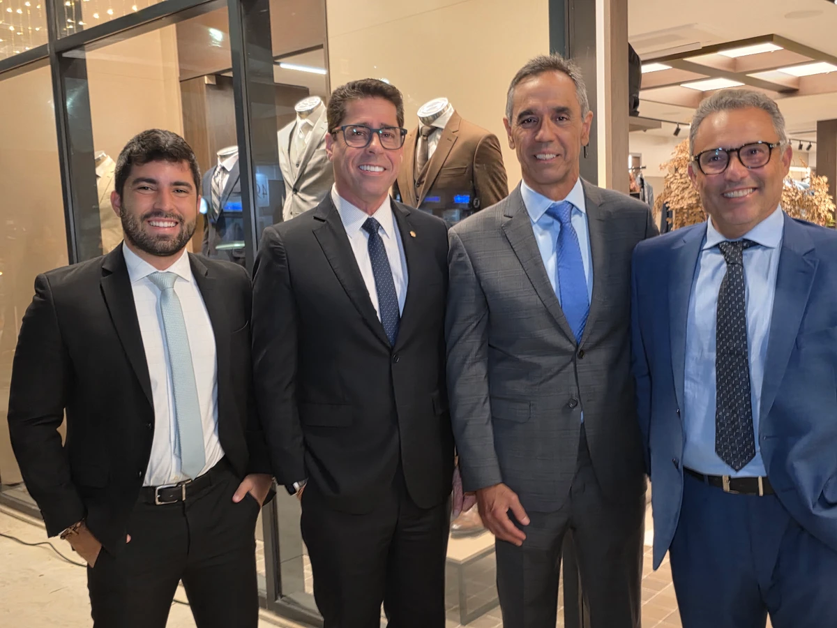 Aylton Dadalto, Marcelo Santos, Cesinha Saade e  Sandro Câmara