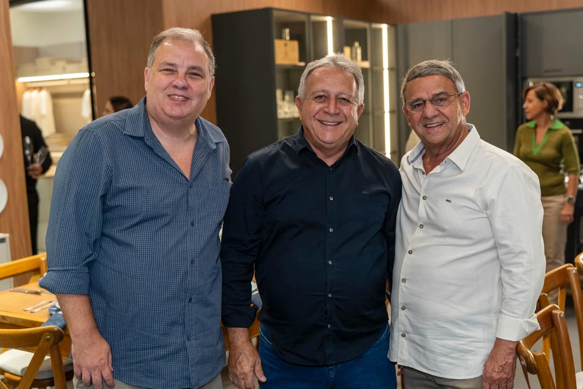 Daniel  Barzilai, Alexandre Figueiredo e Luiz Coutinho