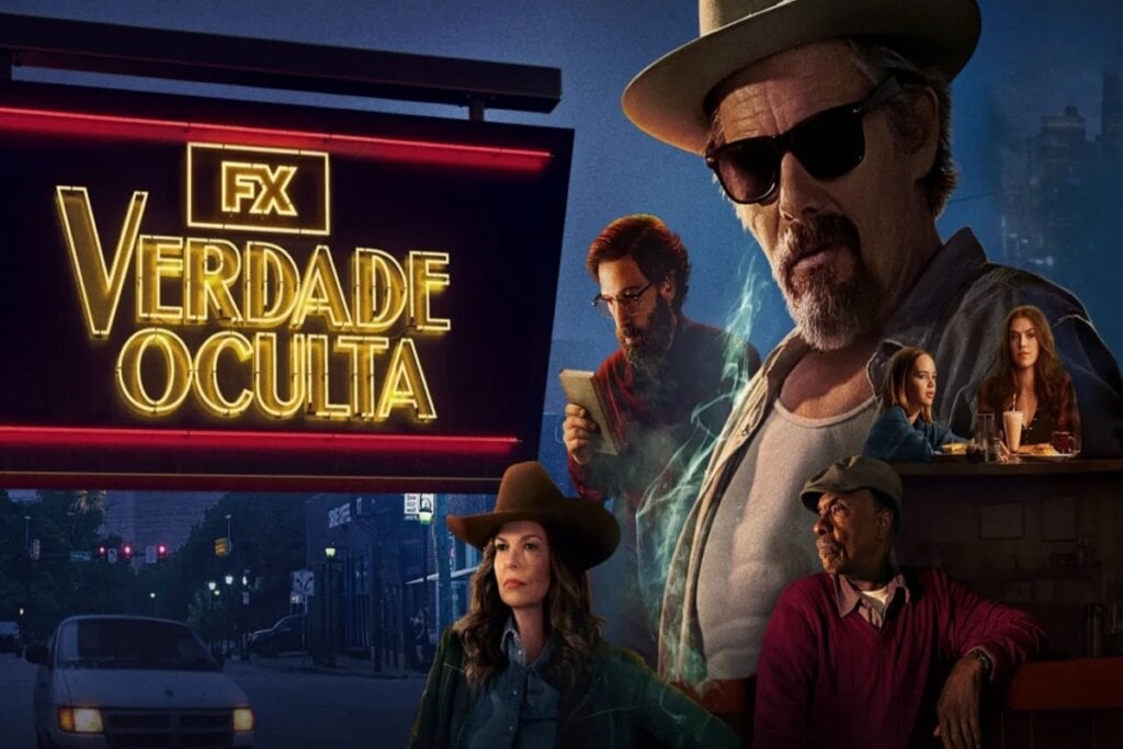A série “Verdade Oculta” acompanha o jornalista Lee Raybon investigando corrupção em Tulsa e enfrentando forças que tentam impedi-lo (Imagem: Reprodução digital | FX)