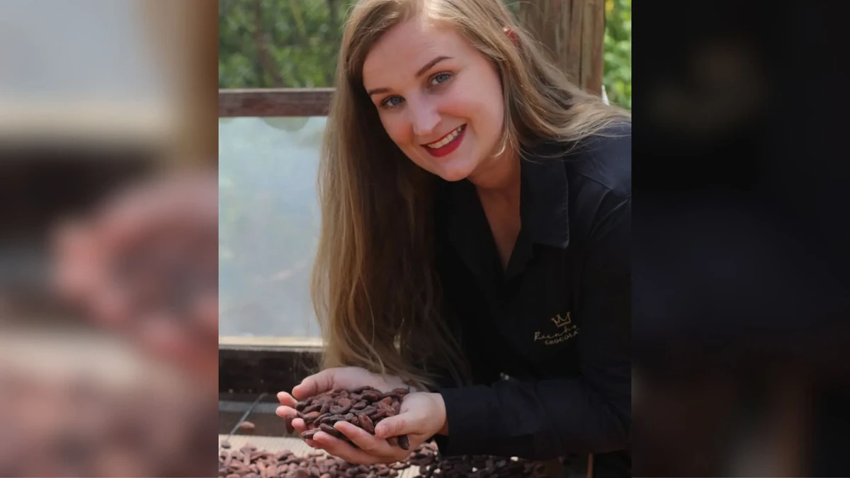 Fabiani Reinholz - produtora de cacau e chocolate