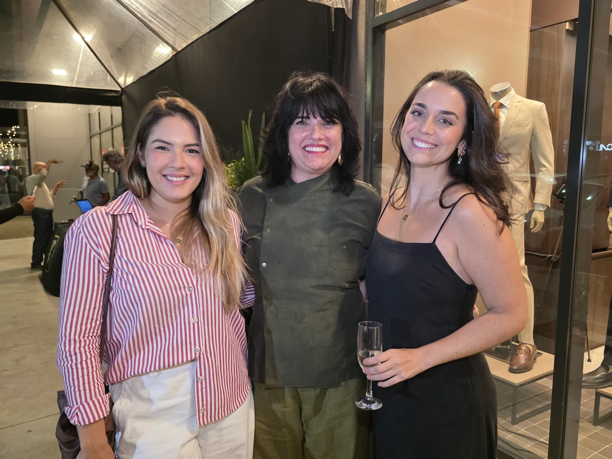 Maria Fernanda Ribeiro, Anna Arreguy e Isabella Saade