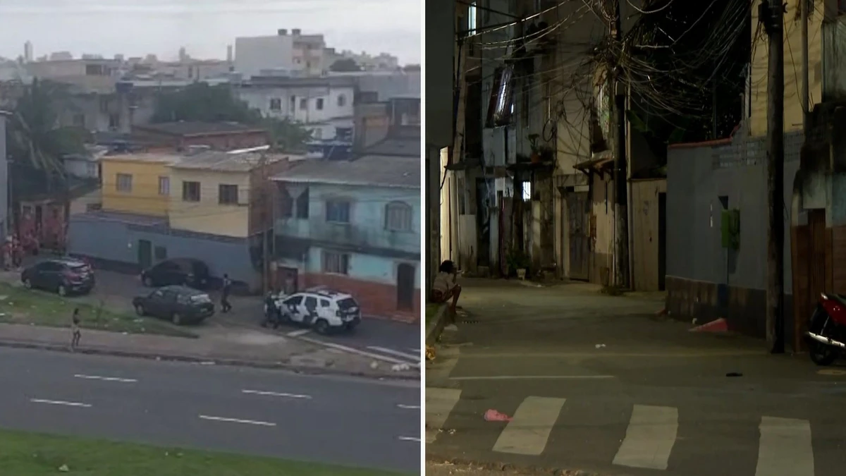 Beco em Cristóvão Colombo onde adolescente foi assassinado, na quinta-feira (27)