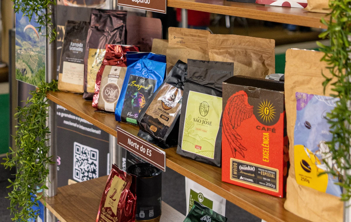 Cafés do Espírito Santo na 1ª FICC em Jaguaré