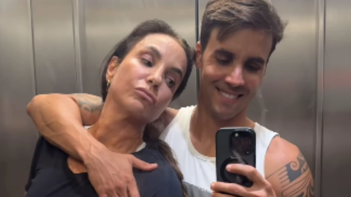 Ivete Sangalo e Daniel Cady 