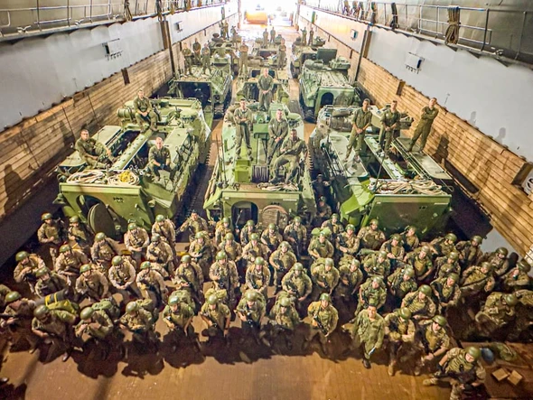 Marinha realiza operação militar com forças internacionais em Itaoca, em Itapemirim por Divulgação- Marinha do Brasil