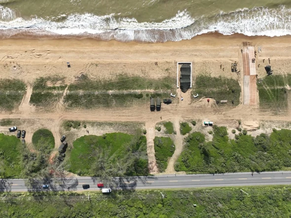 Marinha realiza operação militar com forças internacionais em Itaoca, em Itapemirim por Divulgação- Marinha do Brasil