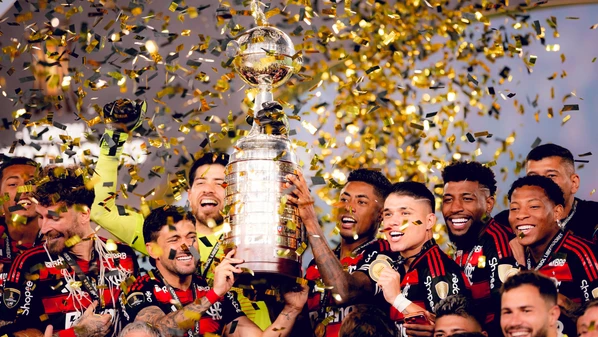 O tetra da Libertadores, conquistado com a vitória por 1 a 0 sobre o Palmeiras, tornou o Flamengo o quarto time com mais títulos da competição continental