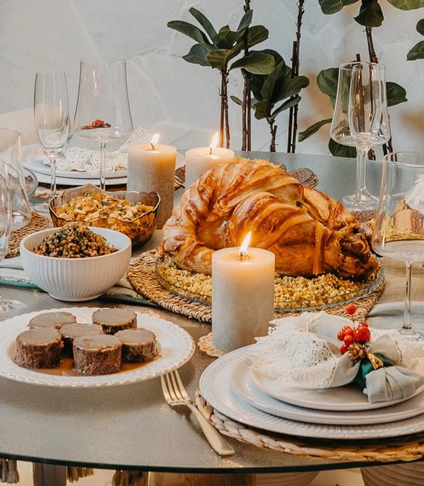 Ceia de Natal do restaurante Soeta, em Vitória