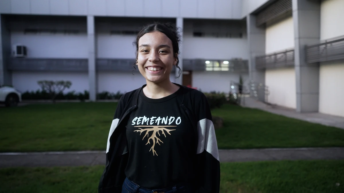 Cristiny Reis começou como Jovem Aprendiz no Senac-ES