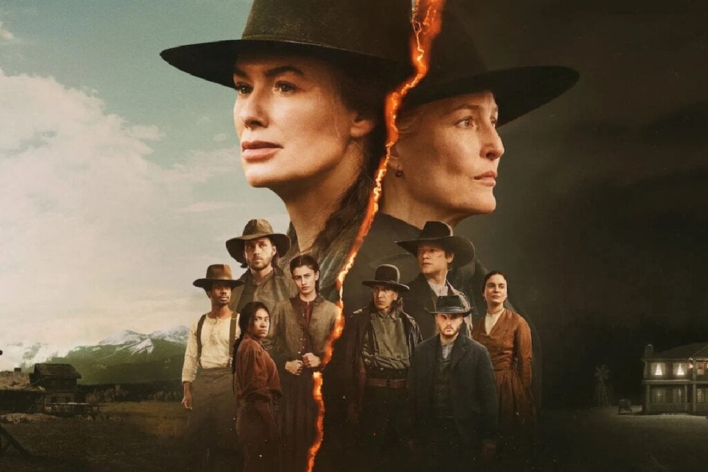 “Os Abandonados” é uma série de faroeste que acompanha a história de duas famílias lideradas por matriarcas poderosas (Imagem: Reprodução digital | Netflix)